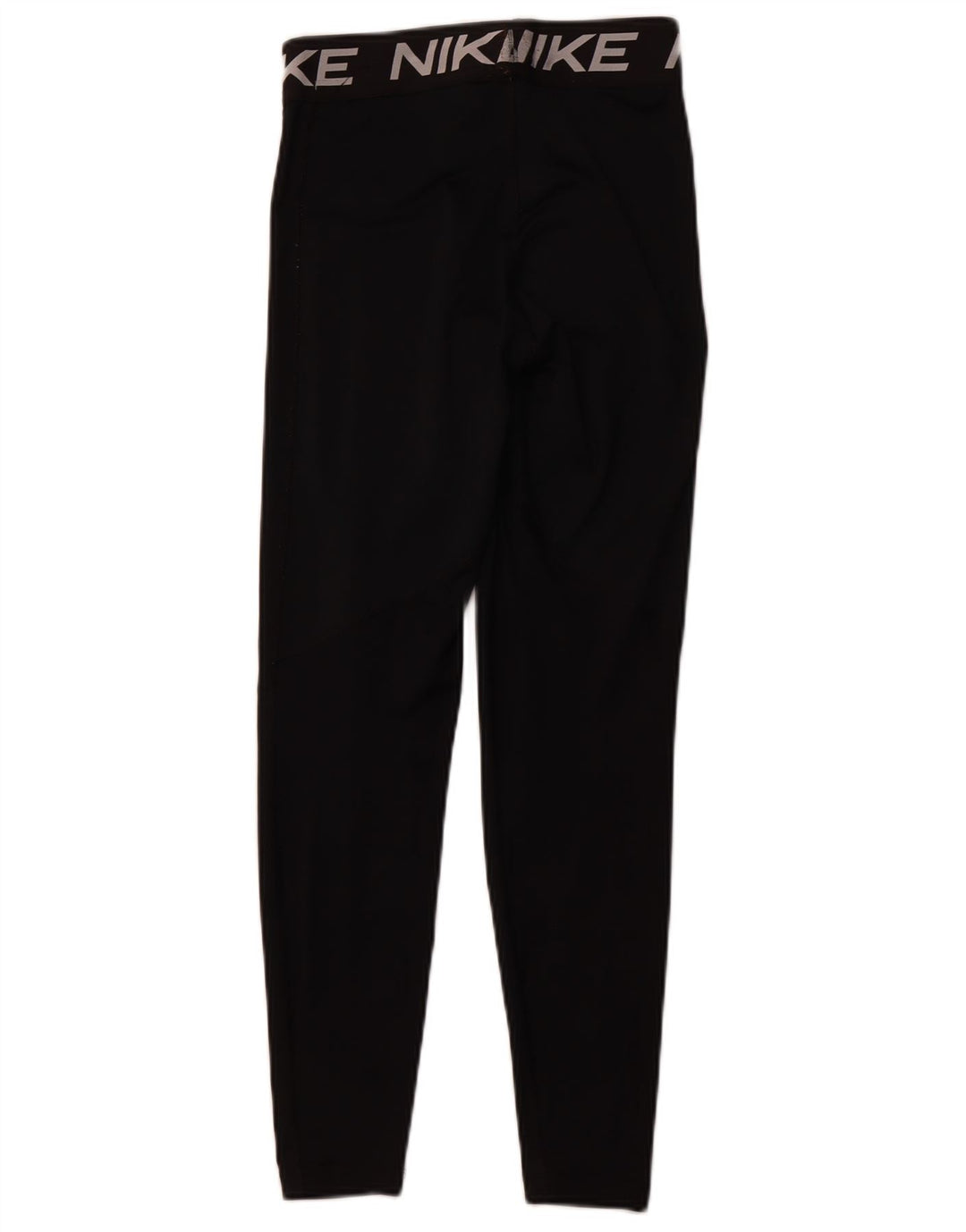 NIKE Legging graphique Dri Fit pour femme UK 8 Small Noir Polyester