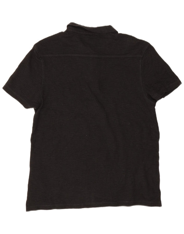 All Saints Polo Homme Grand Noir Coton