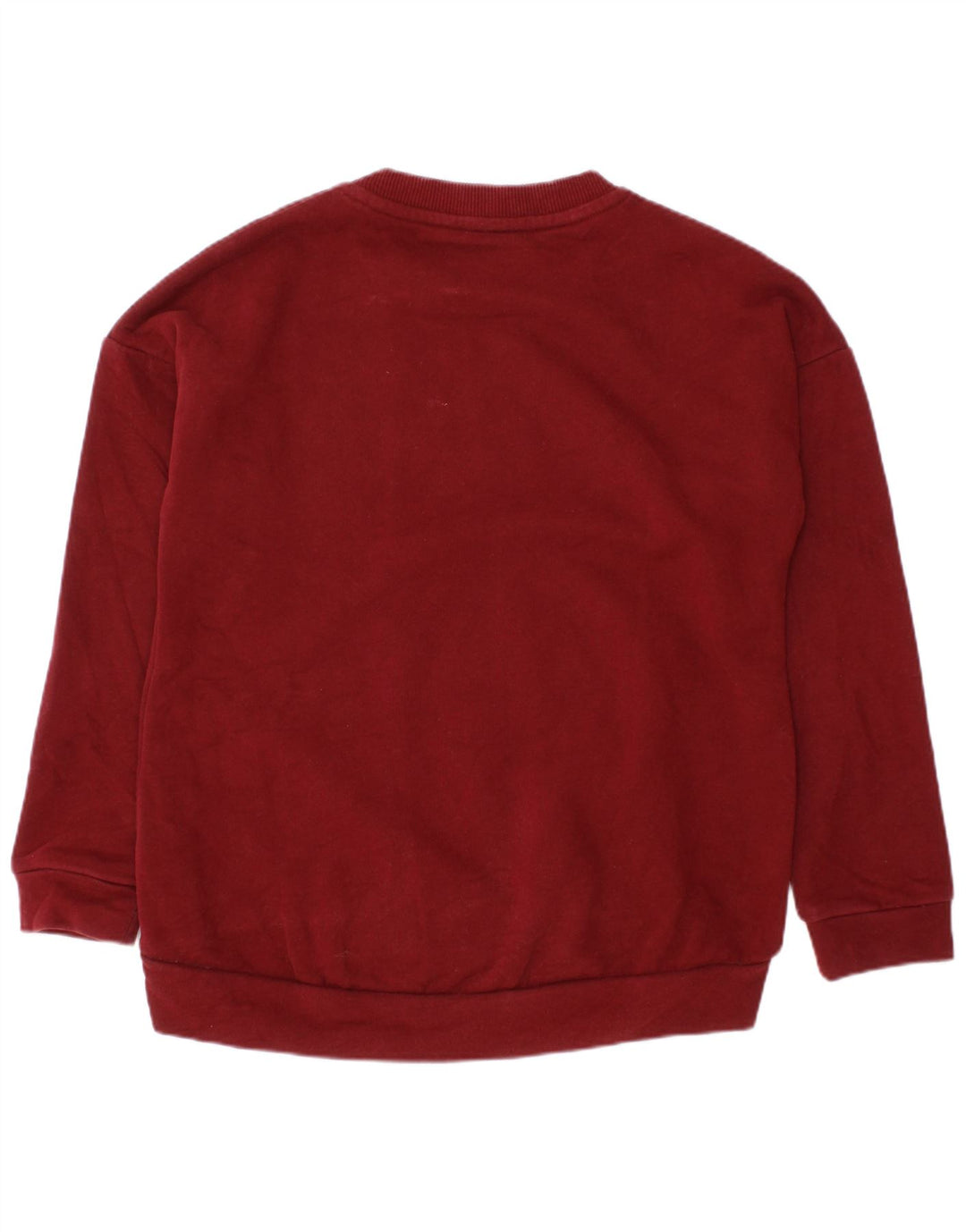 FERRARI Sweat-Shirt Garçon 5-6 Ans Bordeaux Coton