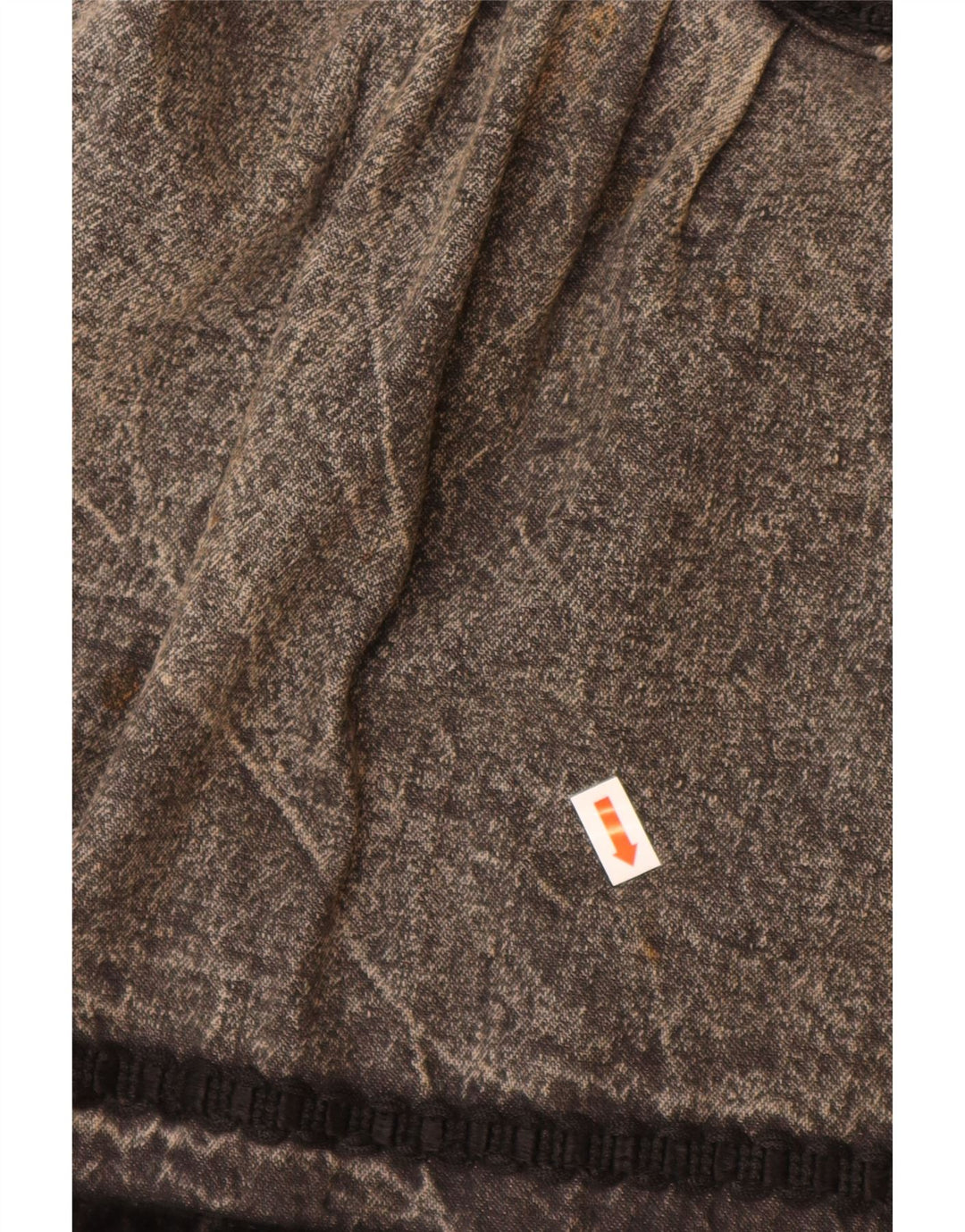 VINTAGE Jupe en Jean Femme W28 Gris Moyen