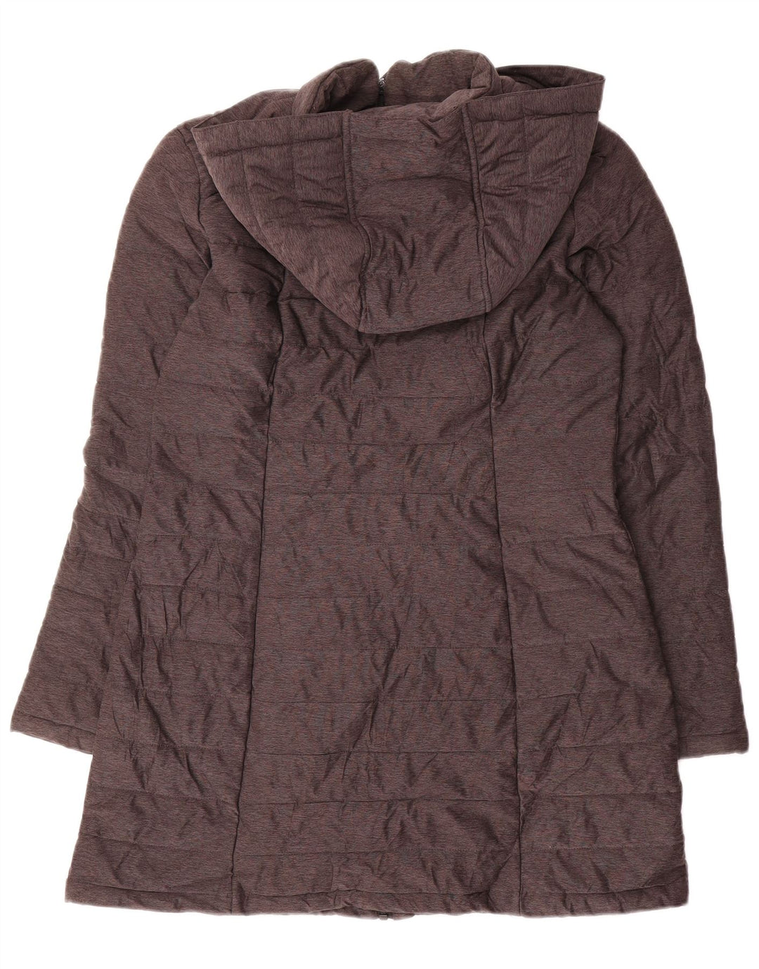 Nautica Manteau rembourré à capuche pour femme UK 10 Petit Gris Polyester