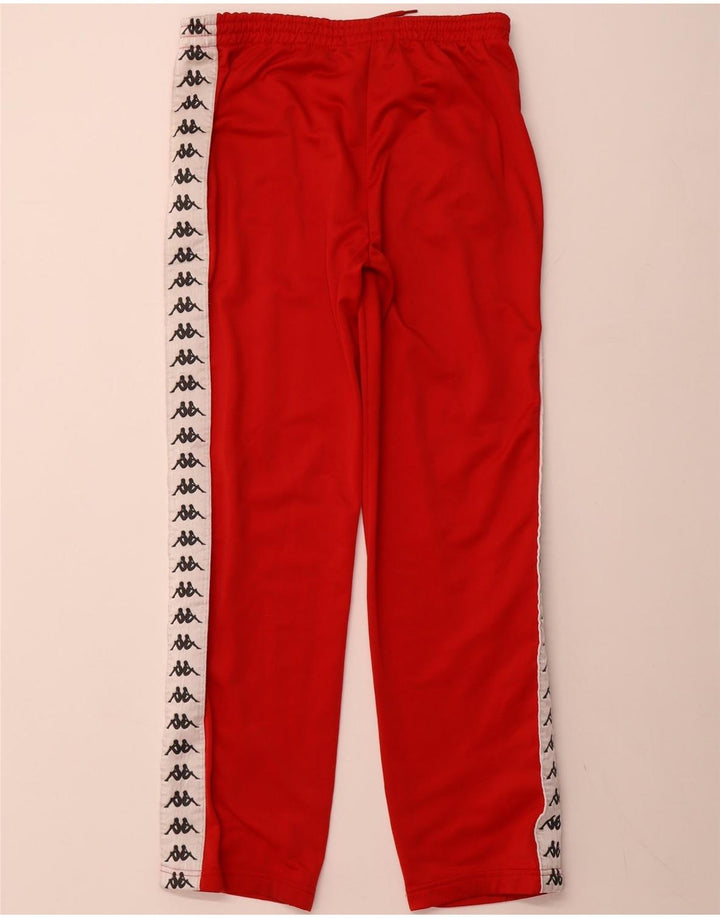 KAPPA Pantalon De Survêtement Graphique Homme Rouge Moyen Polyester