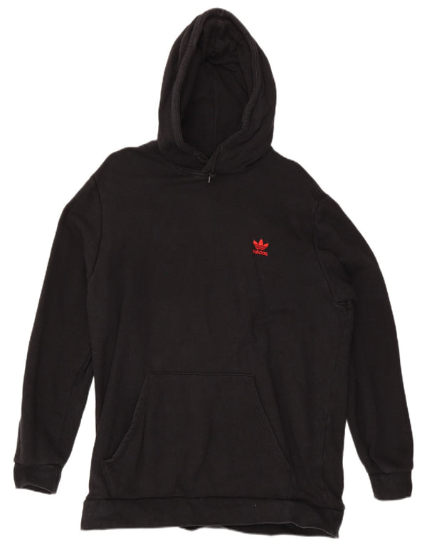 ADIDAS Pull à capuche pour homme XL Noir Coton