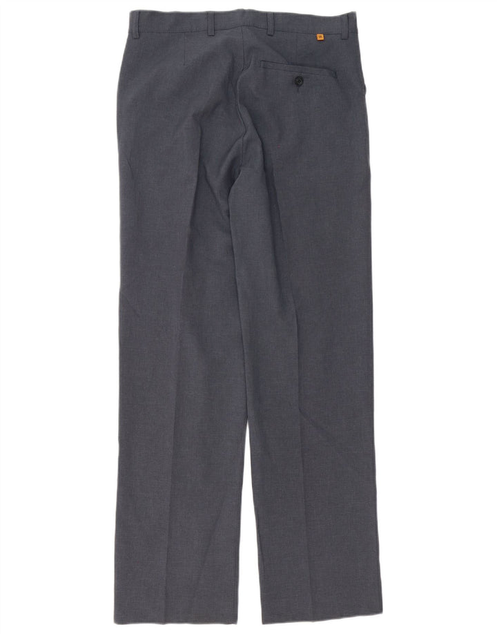 FARAH Pantalon décontracté droit homme W32 L31 Gris Polyester