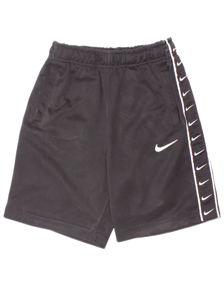 Short de sport Nike garçon graphique 10-11 ans noir moyen polyester