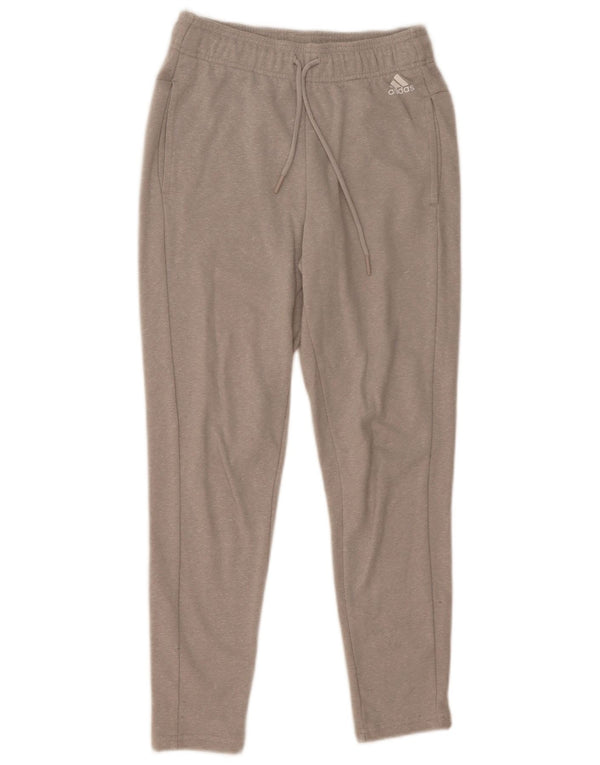 Adidas Pantalon de survêtement pour femme UK 4/6 XS Gris Coton