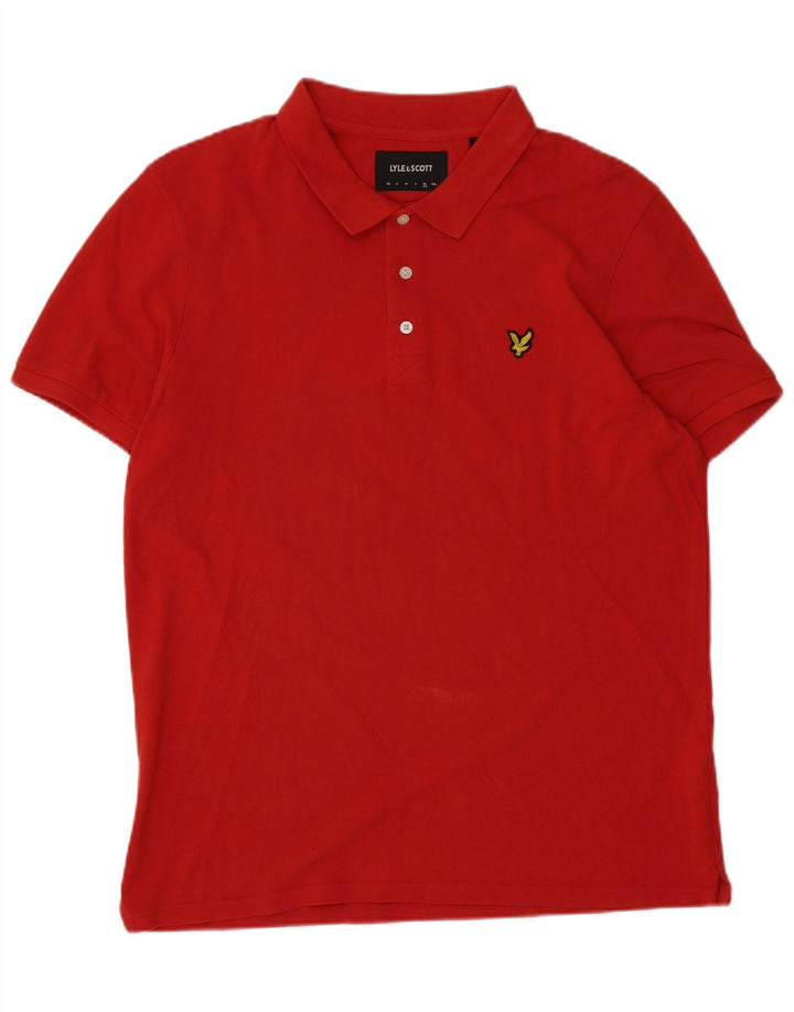 Lyle & Scott Polo Homme XL Rouge Coton