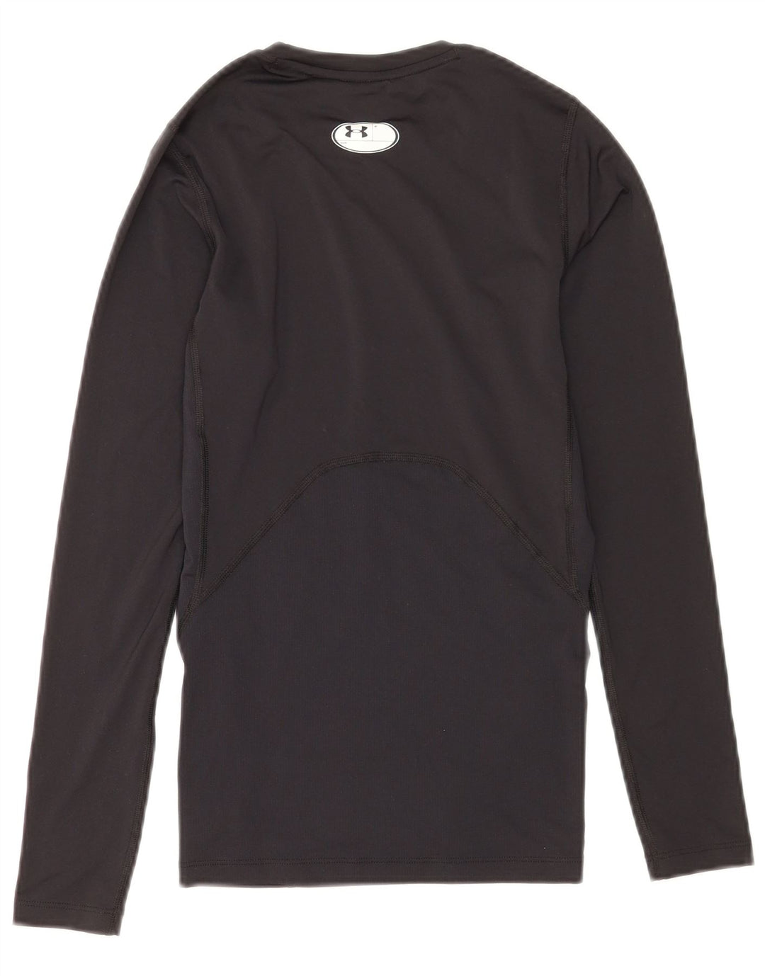 Under Armour Heat Gear Top à manches longues pour femme UK 10 Small Noir Polyester