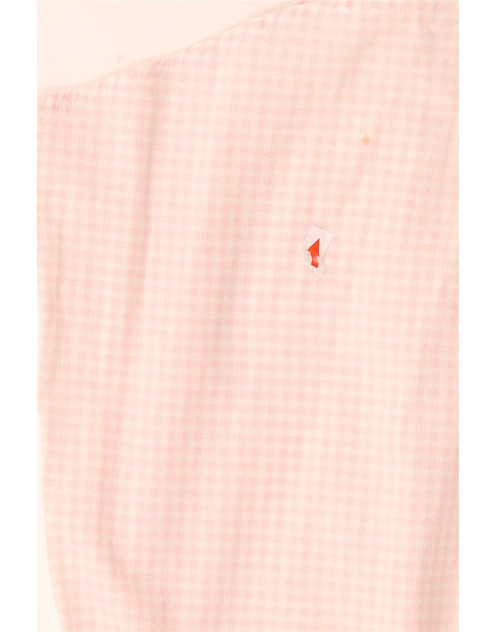 Tommy Hilfiger Chemise à manches courtes pour femme US 4 Petit vichy rose