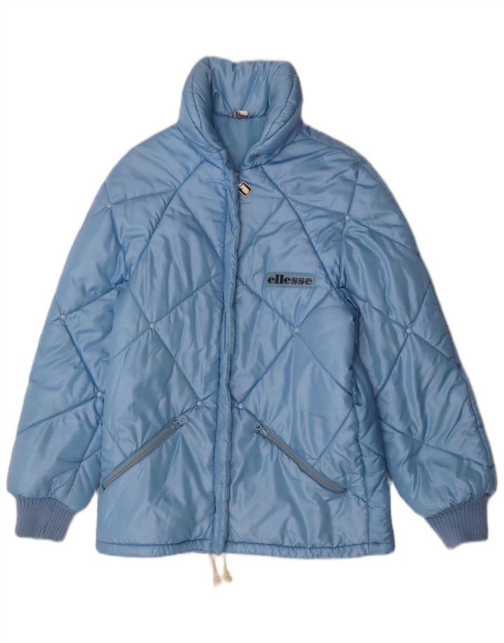 Ellesse Veste matelassée pour femme EU 38 Bleu moyen