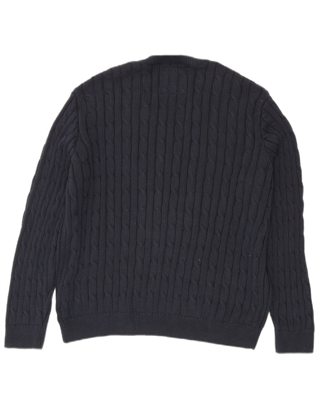Superdry Pull surdimensionné à col en V pour femme UK 10 Petit Bleu marine