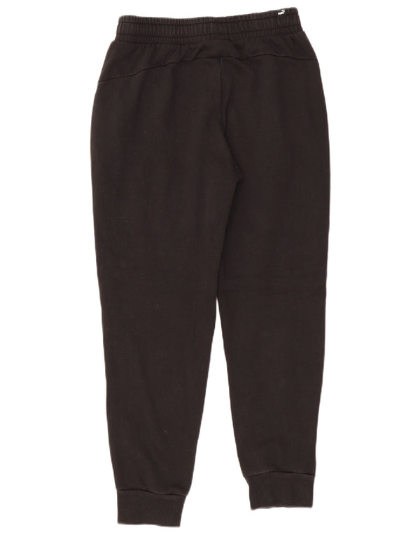 Puma Pantalon de survêtement pour femme Joggers UK 12 Medium Noir Coton