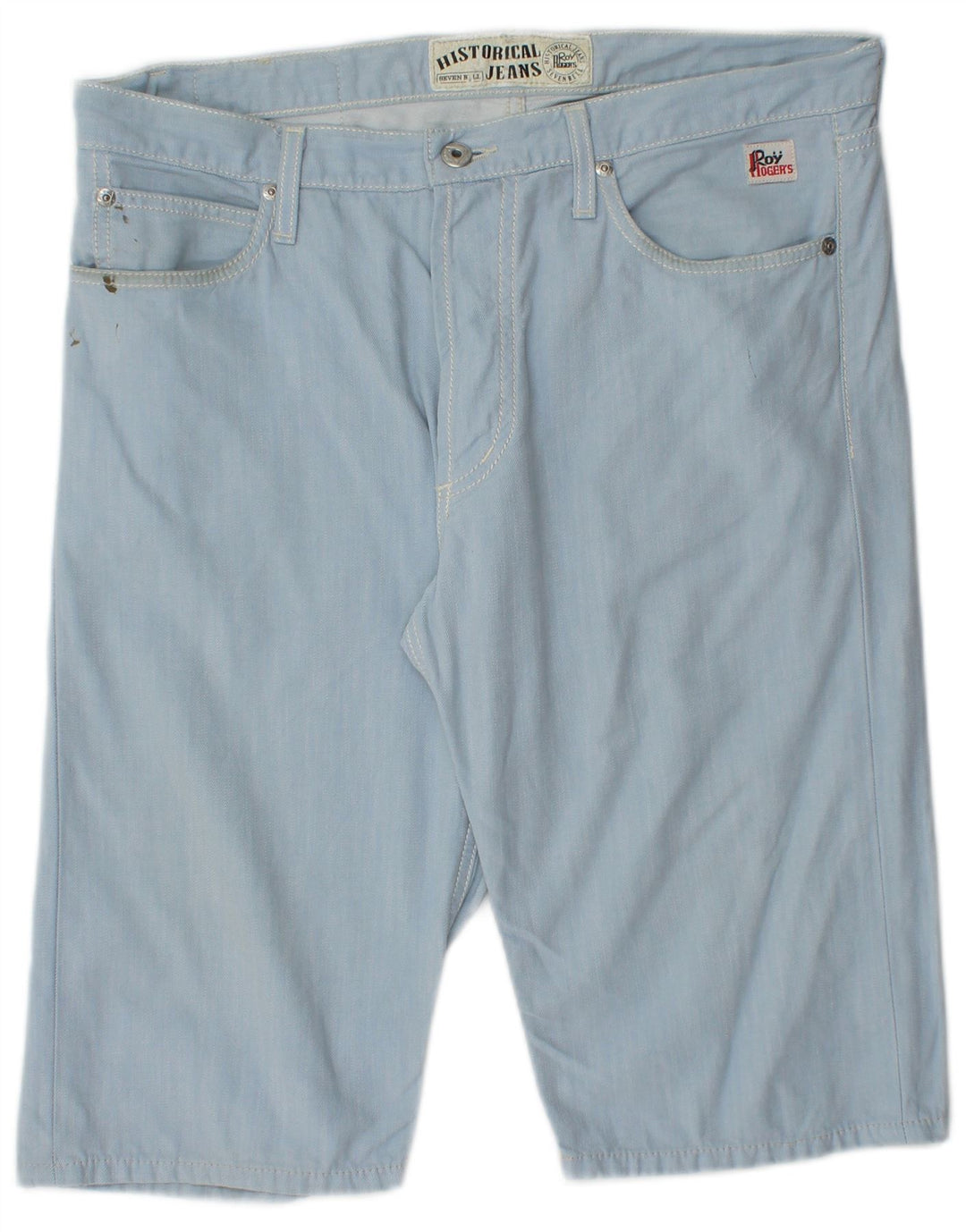 Roy Rogers Short décontracté pour homme IT 48 Medium W34 Bleu Coton