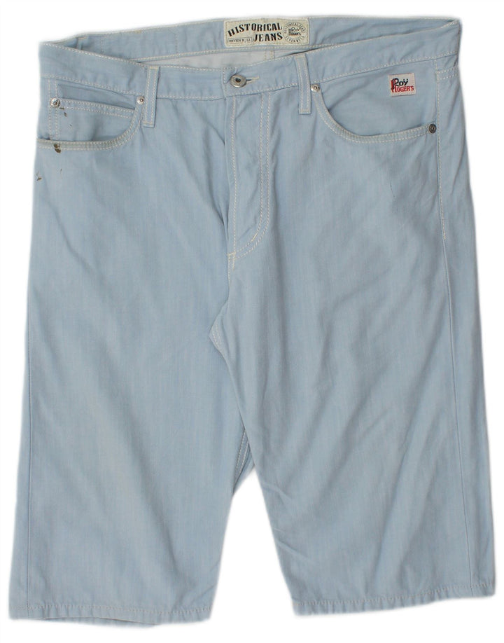 Roy Rogers Short décontracté pour homme IT 48 Medium W34 Bleu Coton