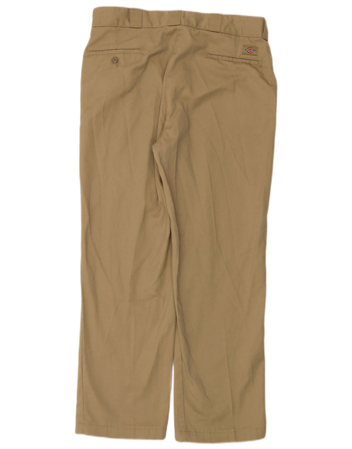 Dickies Pantalon Chino Droit Homme W36 L30 Beige Polyester