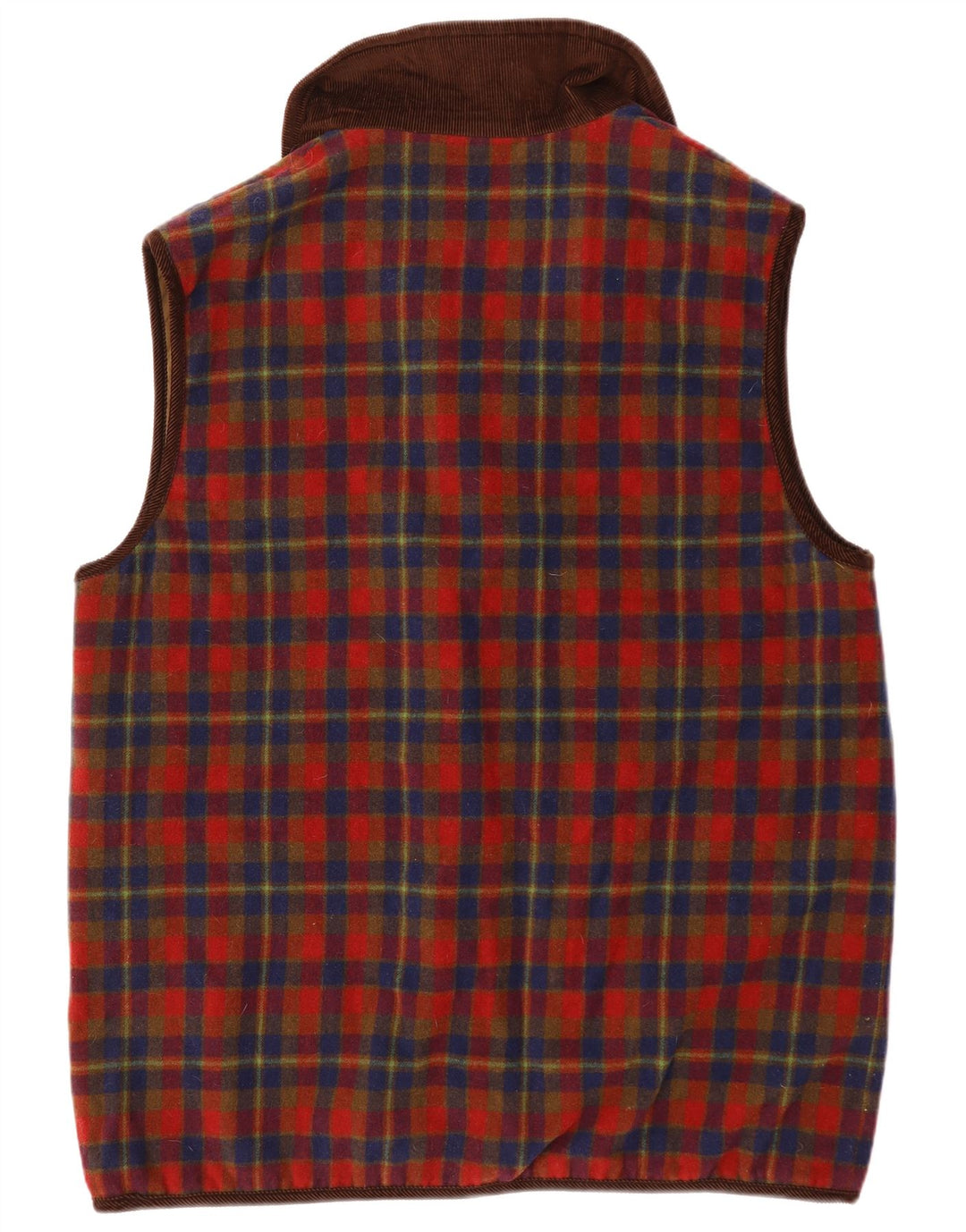 Ulla Popken Gilet réversible pour femme UK 20 2XL Marron Laine