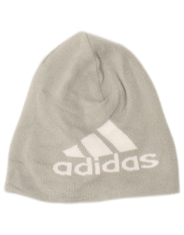 Adidas Bonnet graphique pour homme Taille unique Gris Acrylique