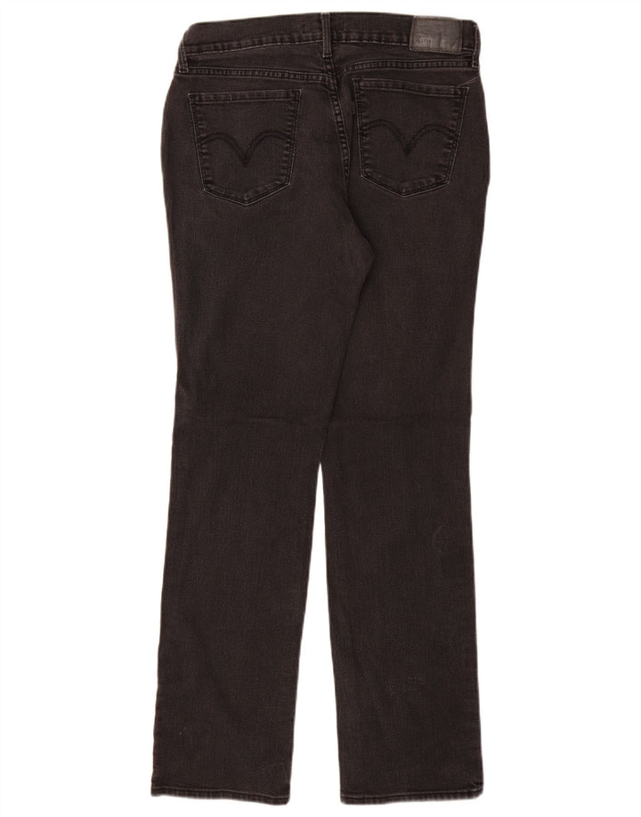 LEVI'S Jean droit 505 pour femme US 8 Medium W29 L30 Coton noir