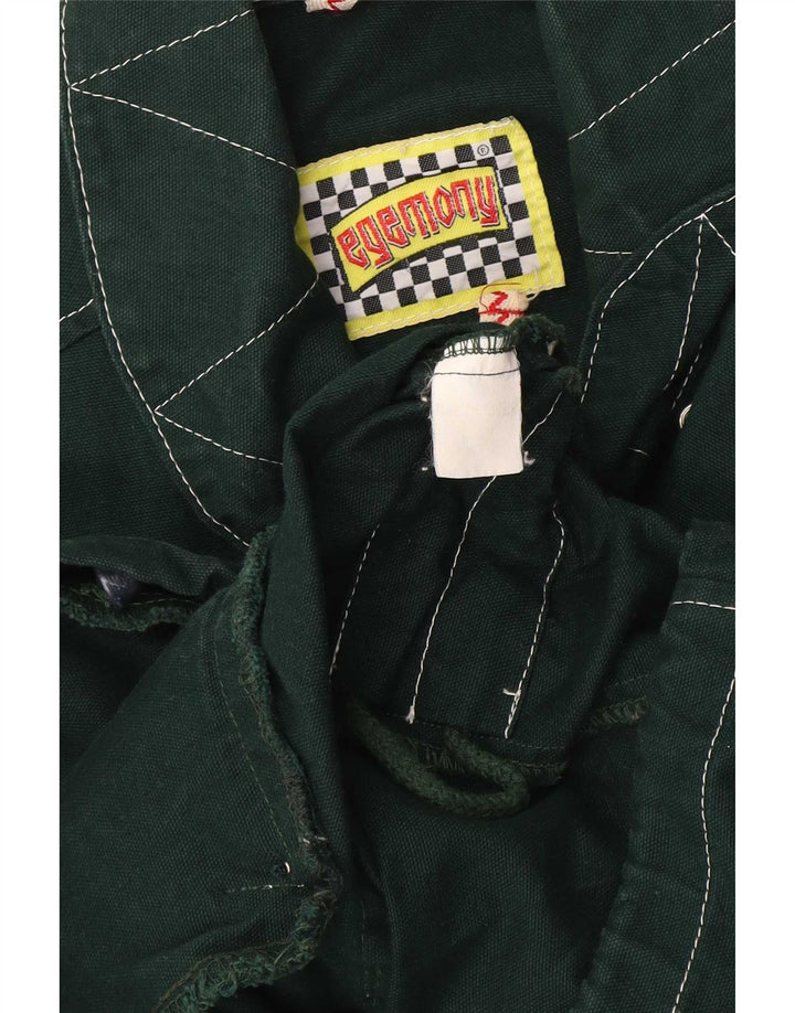 Egemony Veste utilitaire graphique pour homme UK 42 XL Vert Polyester
