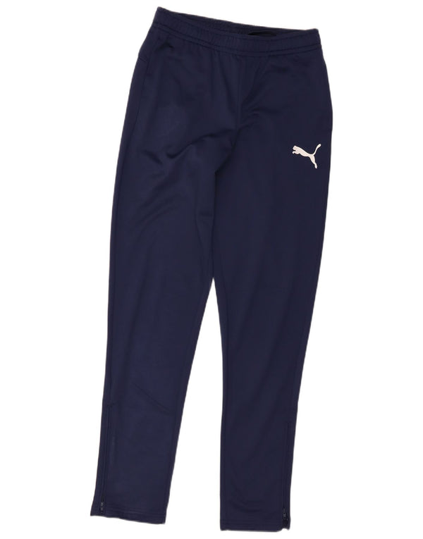 Puma Pantalon de Survêtement Garçon 13-14 ans Bleu Marine