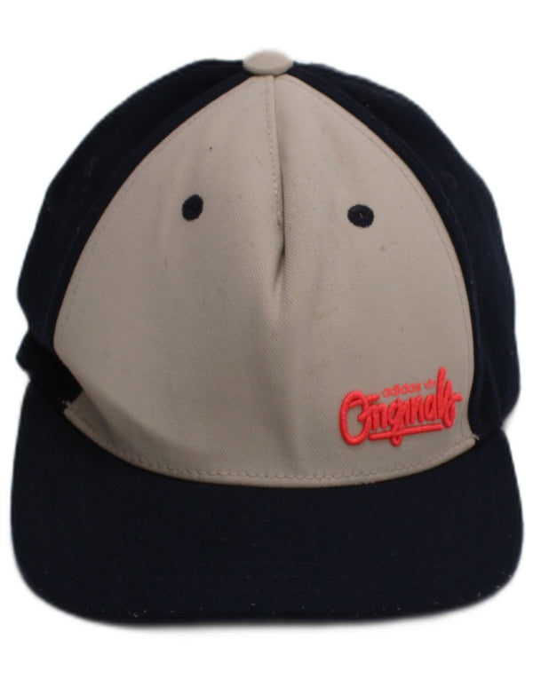 Adidas Casquette de baseball graphique pour homme Taille unique Bleu marine Colorblock Polyester