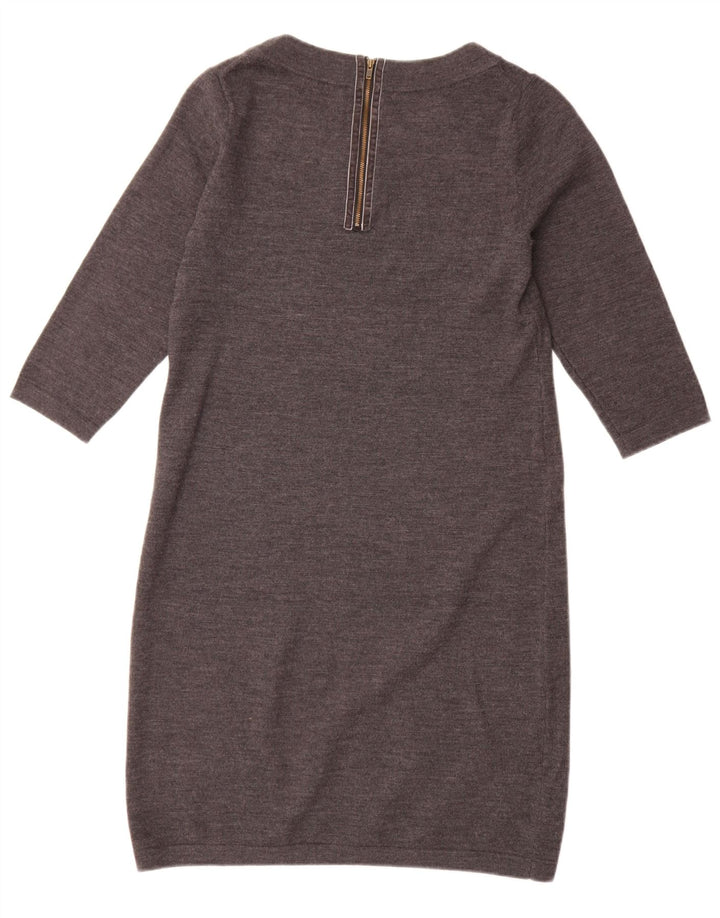 Robe pull à manches 3/4 Boden pour femme UK 42 Gris moyen