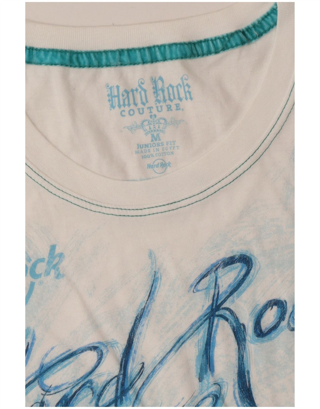 HARD ROCK CAFE T-shirt graphique Hurghada pour fille 7-8 ans Blanc moyen