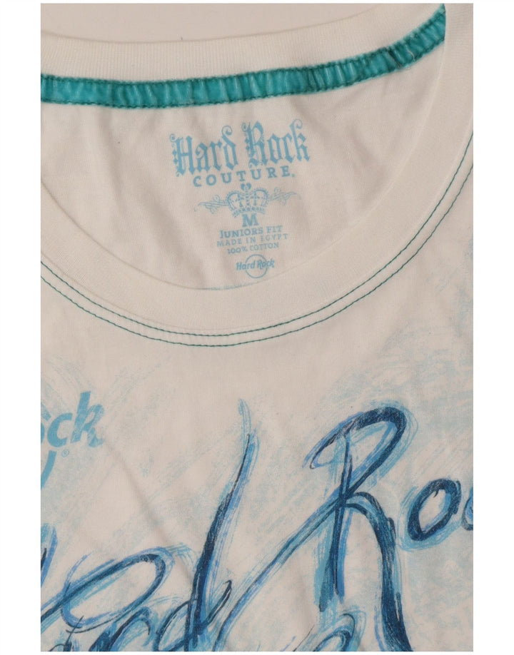 HARD ROCK CAFE T-shirt graphique Hurghada pour fille 7-8 ans Blanc moyen