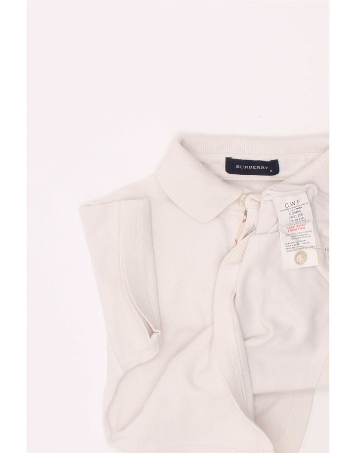 Burberry Polo Garçon 2-3 ans Blanc