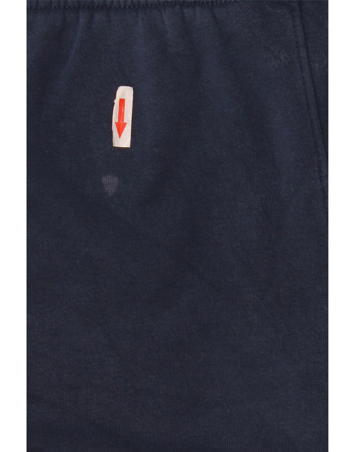 ELLESSE Pantalon de Survêtement Homme Large Bleu Marine Coton