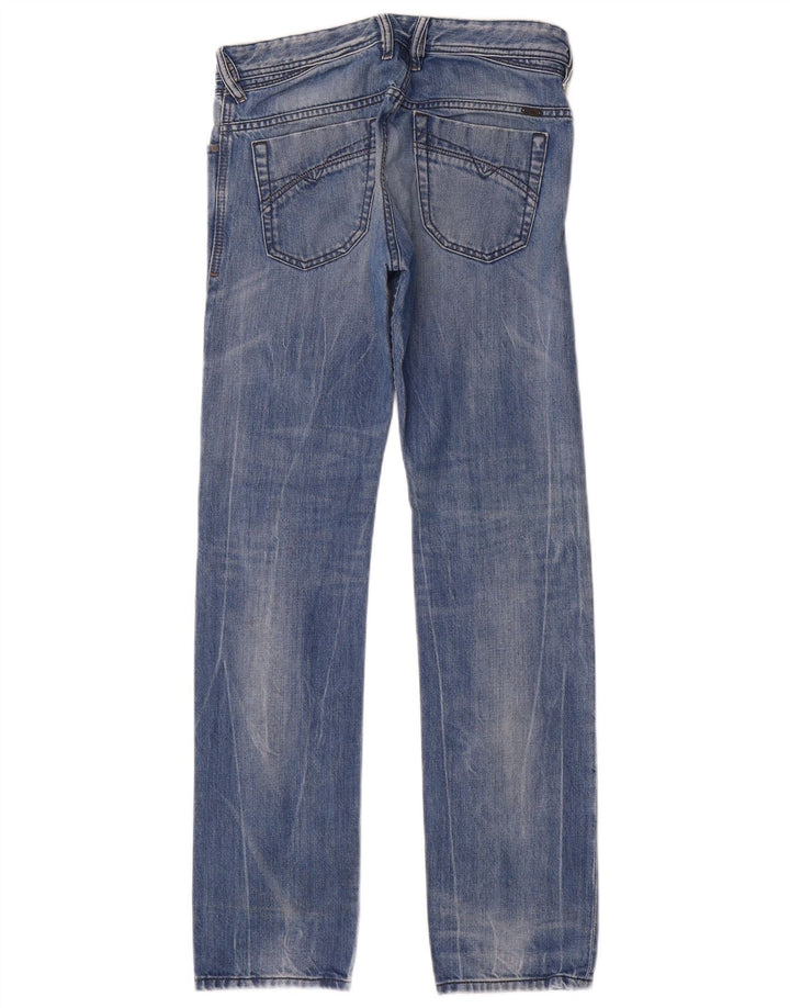 Diesel Jean Droit Homme W29 L32 Bleu Coton