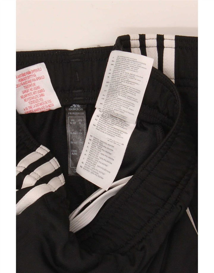 Adidas Pantalon de Survêtement Garçon Joggers 15-16 ans Noir Polyester
