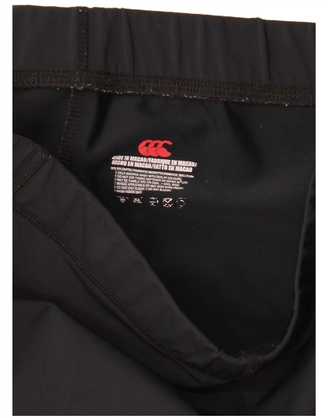 CANTERBURY Short de Sport Compression Homme Nylon Noir Moyen