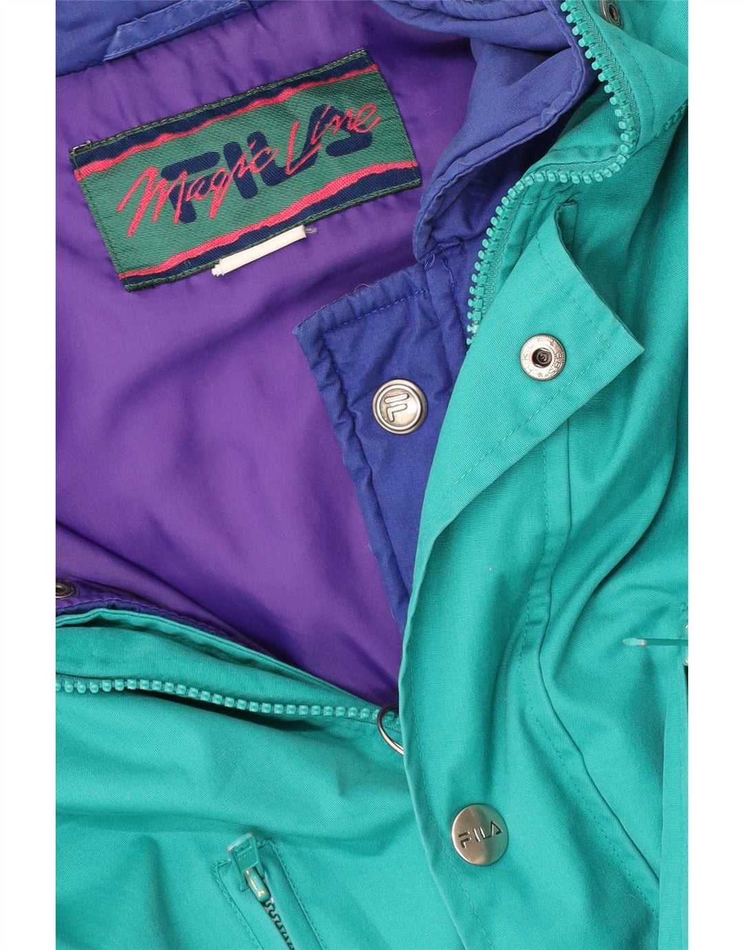 Fila Veste de Ski Rembourrée Magic Line Homme Petit Vert Sports