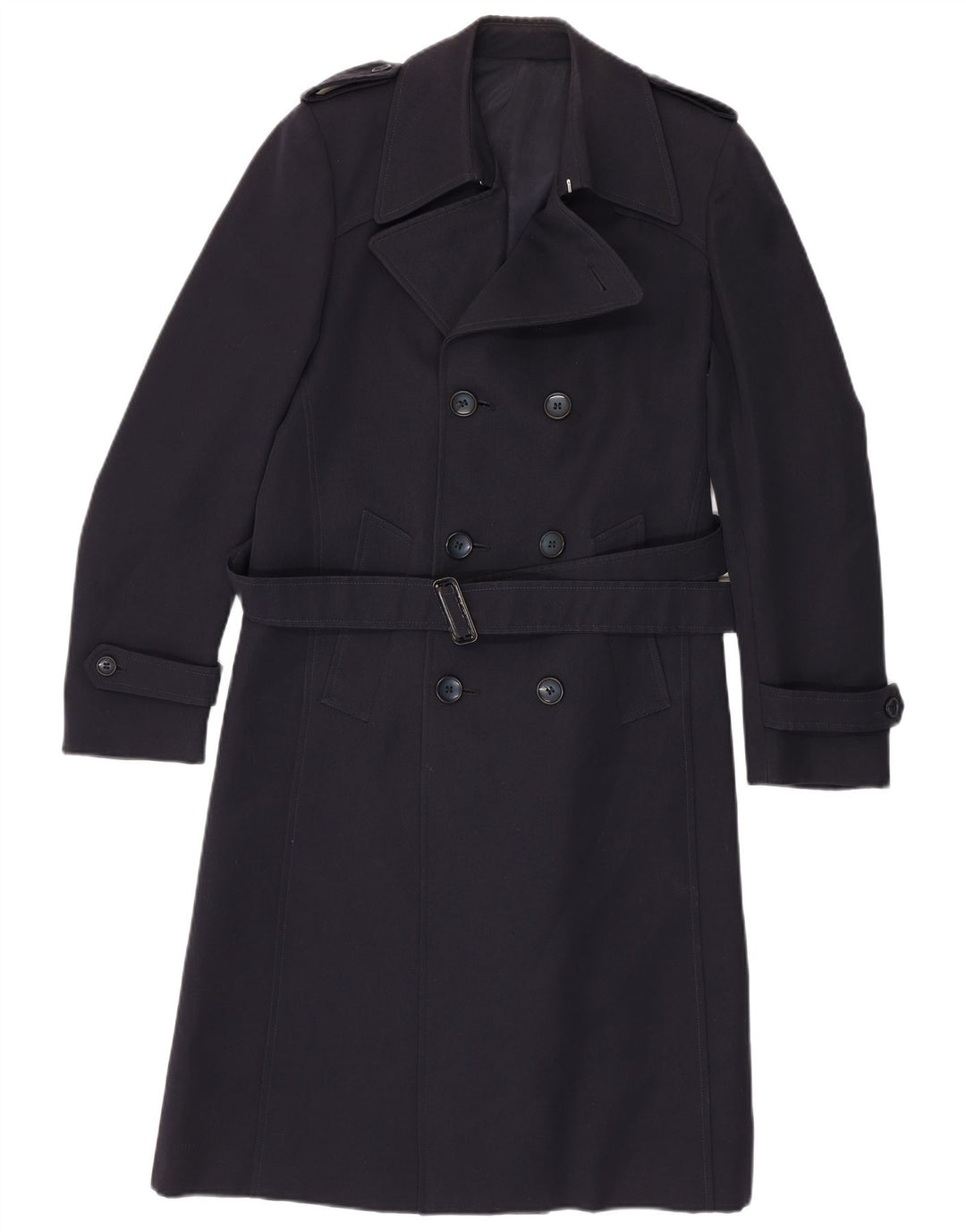 Salco Trench-Coat Femme UK 10 Petit Bleu Marine