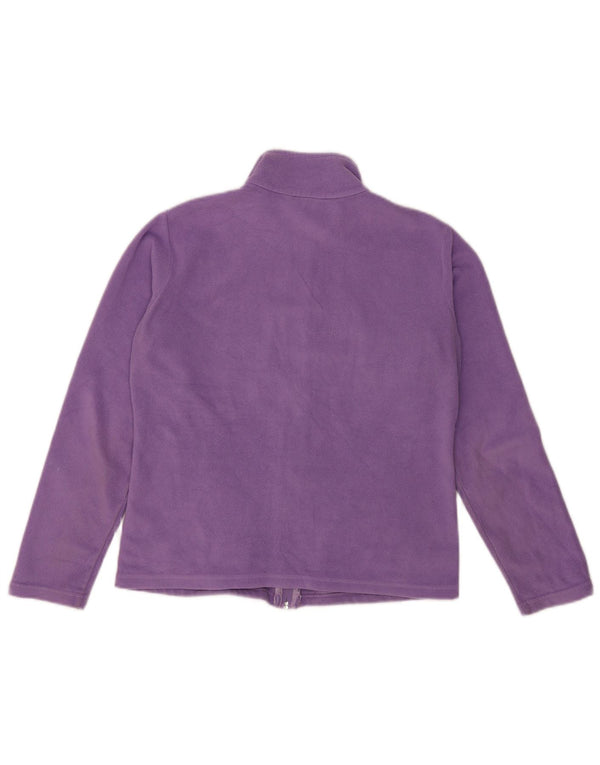 Marks & Spencer Veste polaire pour femme UK 12 Violet moyen Polyester
