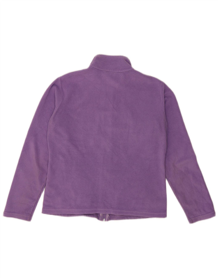 Marks & Spencer Veste polaire pour femme UK 12 Violet moyen Polyester