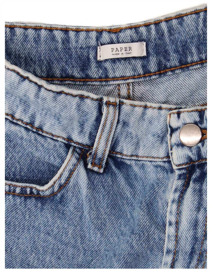 Paper Jean large pour femme W26 L25 Bleu