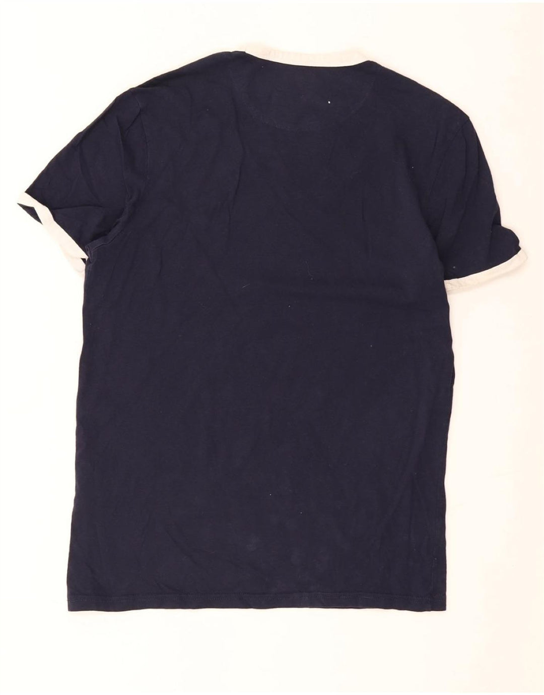 LYLE & SCOTT T-Shirt Homme Petit Bleu Marine Coton