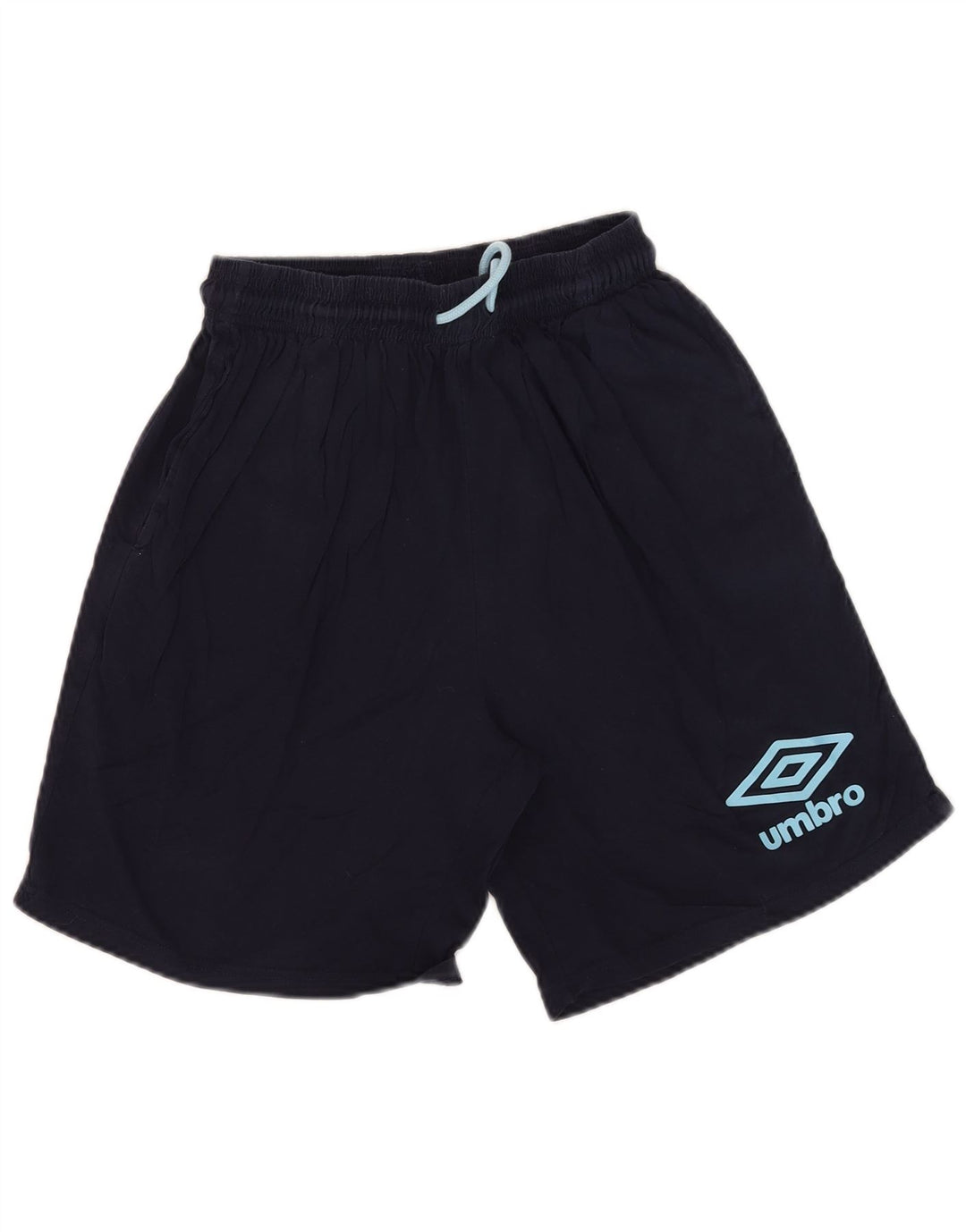 Umbro Short de Sport Homme Bleu Marine Moyen Coton