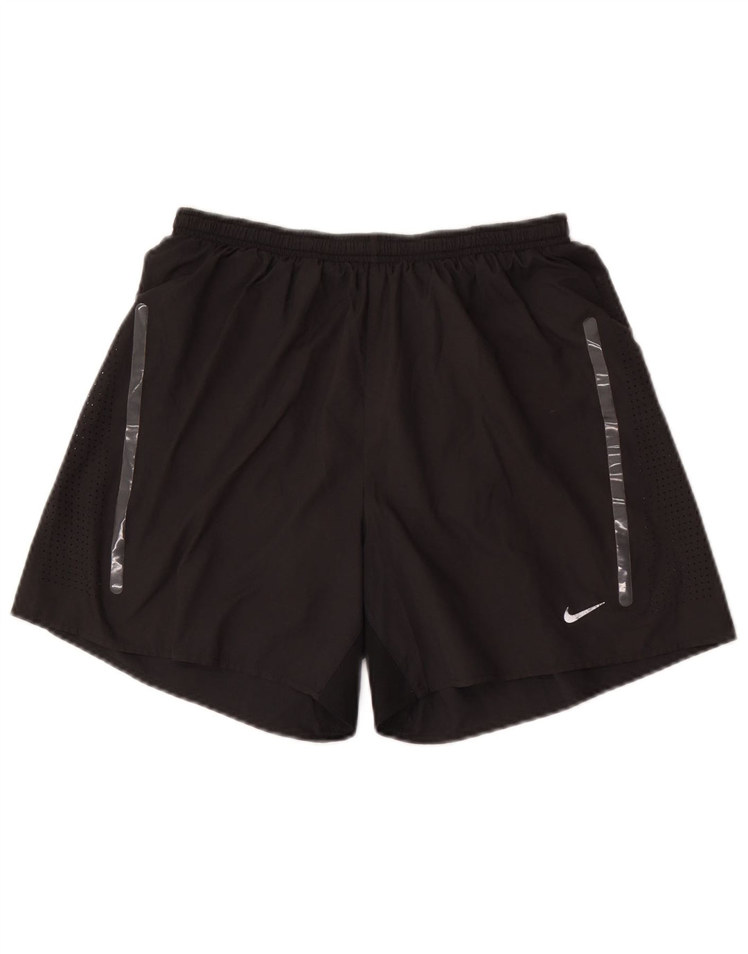 NIKE Short de sport Dri Fit pour homme en polyester noir moyen