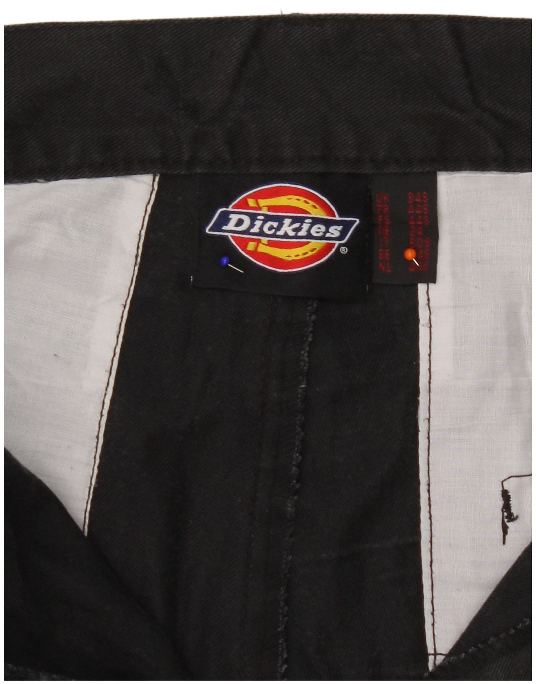 Dickies Pantalon Cargo Droit Homme W34 L29 Noir Polyester