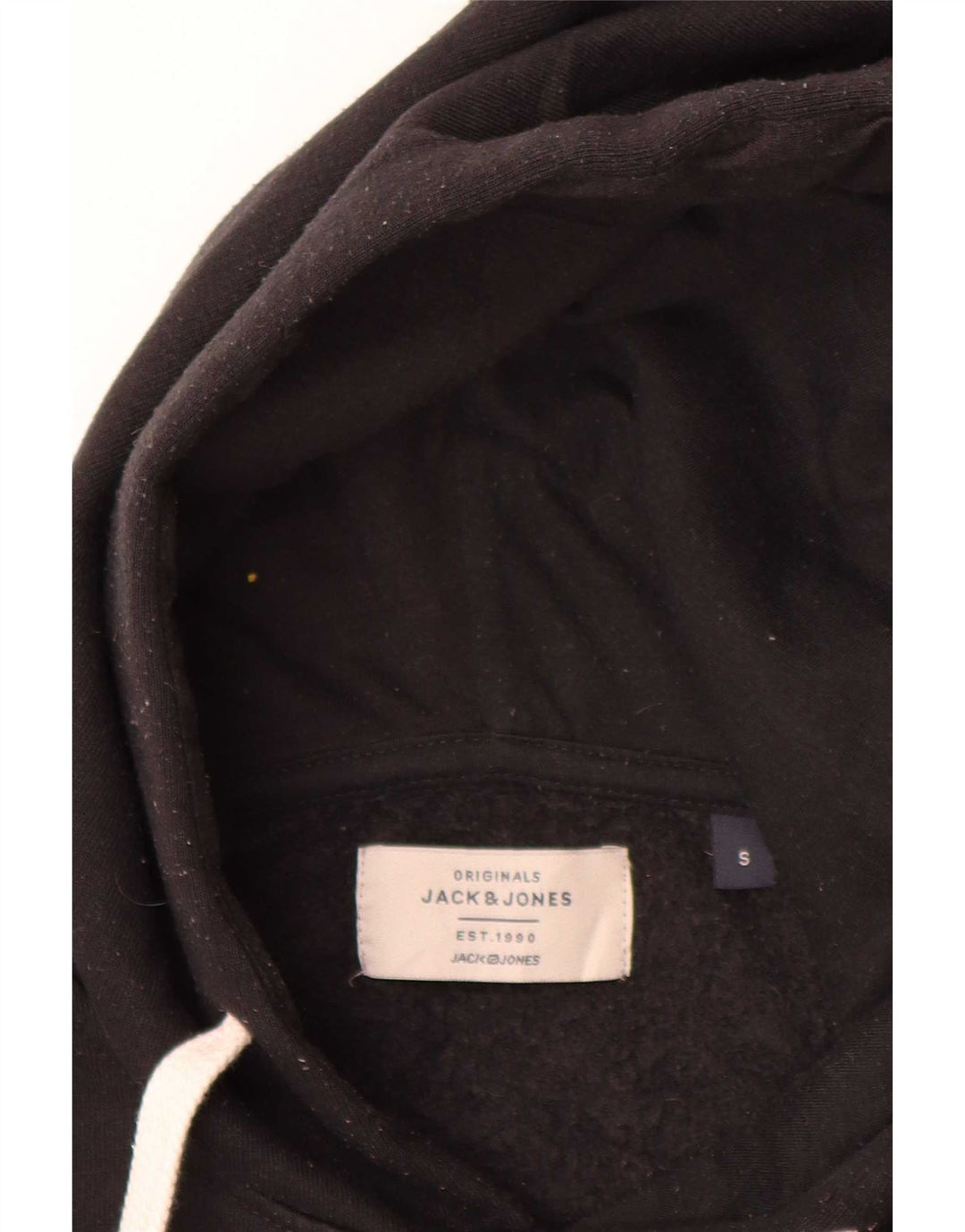 Jack & Jones Pull à capuche pour homme Petit Noir Polyester