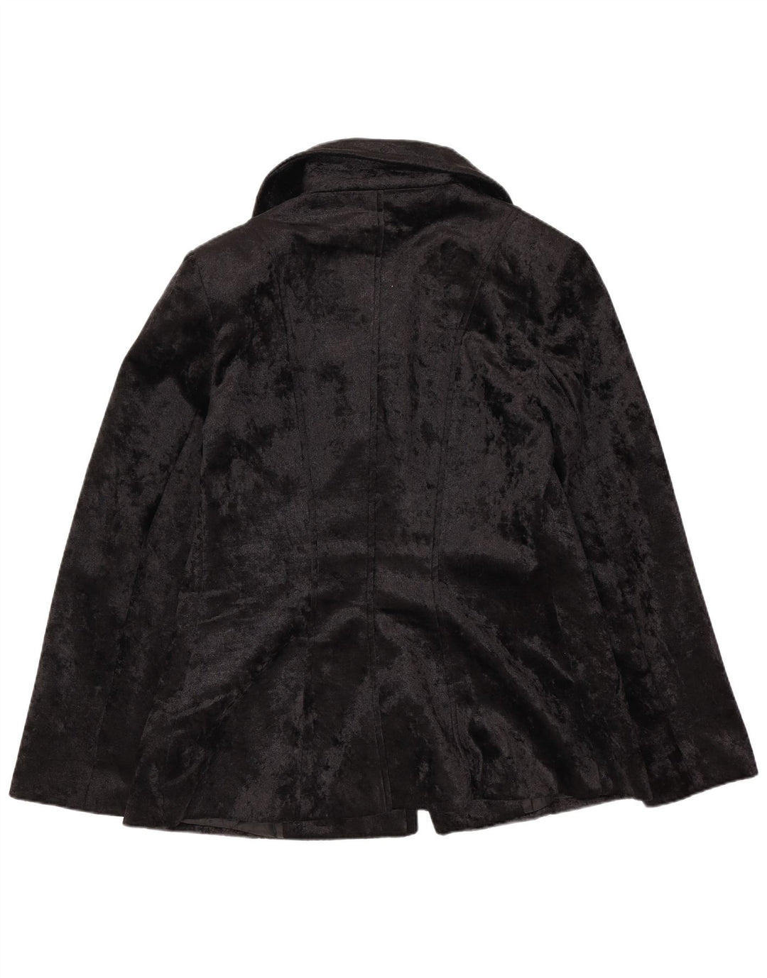 Sportstaff Veste blazer double boutonnage pour femme UK 14 Large Noir Polyester