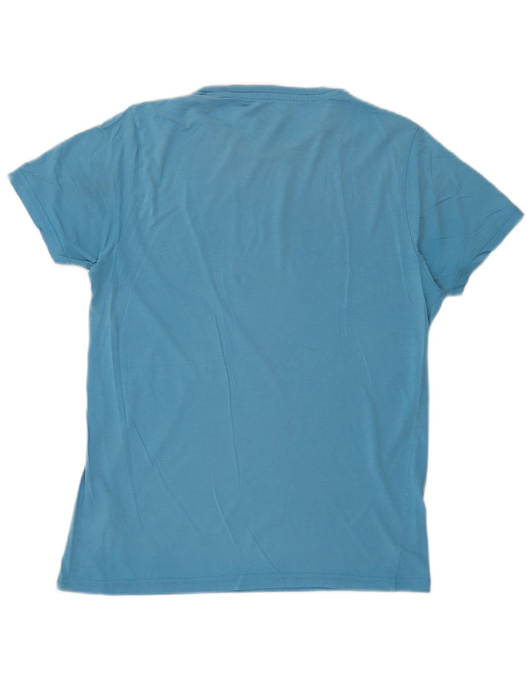 Jack & Jones T-Shirt Graphique Homme Bleu Moyen Coton
