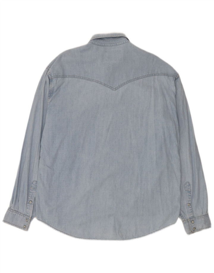 Wrangler Chemise en Jean Homme XL Bleu Coton