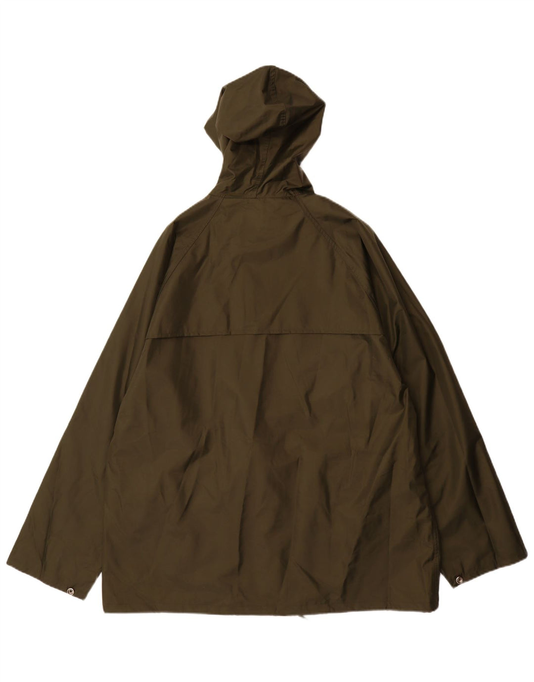 veste de pluie à capuche vintage pour hommes IT 52 XL Nylon kaki