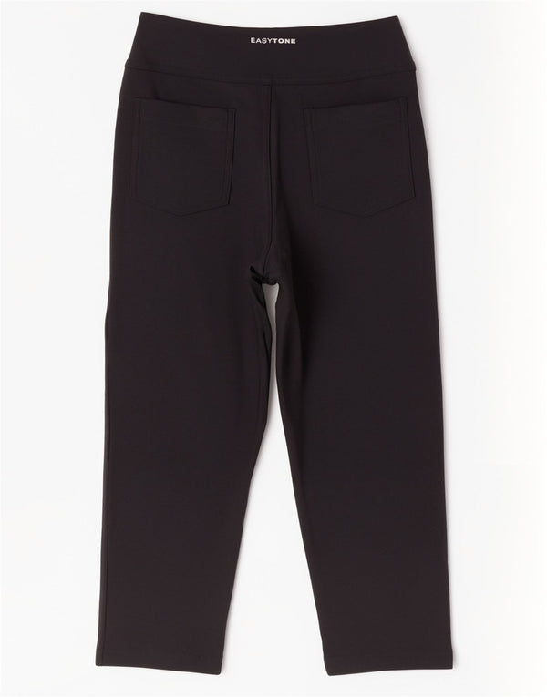 Reebok Pantalon de Survêtement Capri Femme UK 12 Medium Noir