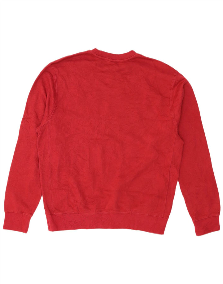 Nike Sweat-shirt en coton rouge moyen pour homme