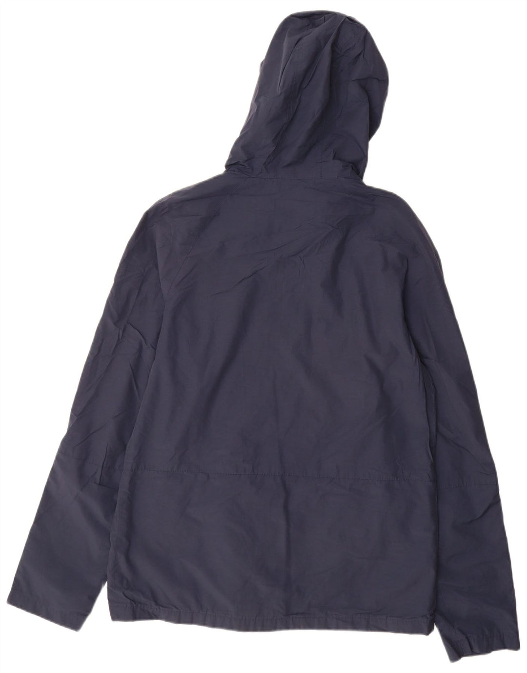 Jack Wills Veste de pluie à capuche pour homme UK 40 Large Bleu marine Coton